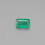 6mm x 4mm Emerald 0.5ct Octagon Facet in Green