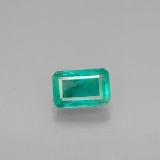 6mmx4mm Emerald 0.7ct Octagon Facet in Green