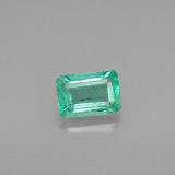 6x4 Octagon Facet Emerald 0.6ct