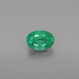 0.4 ct SI-I1 Oval Facet Emerald 5.5mm x 4mm