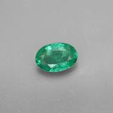 6mm x 4 Emerald 0.3ct Oval Facet in Green