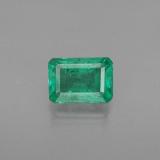 0.6 carat Green Octagon Facet Emerald 6x4mm