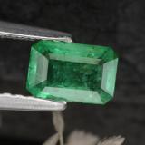 0.6 ct SI-I1 Octagon Facet Emerald 6x4