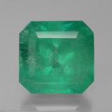Click for Details 29 carat Green Octagon Facet Emerald 19mm x 18.5mm