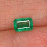 6x4 Emerald 0.6ct Octagon Facet in Green