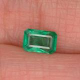 6x4 Octagon Facet Emerald 0.5ct