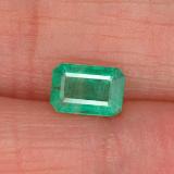 6mmx4mm Emerald 0.5ct Octagon Facet in Green