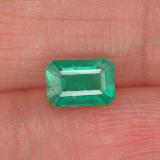6mm x 4 Emerald 0.6ct Octagon Facet in Green