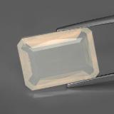 15.5mm x 11mm Fire Opal 6ct Octagon / Scissor Cut in Yellow White