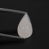 5 ct Transparent/Translucent Pear Cabochon Fire Opal 16mmx9.5mm