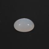 4 carat Yellow White Oval Cabochon Fire Opal 13mmx10mm
