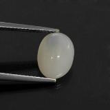 2.5 ct Transparent/Translucent Oval Cabochon Fire Opal 11mm x 8.5