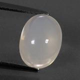 2 carat Yellow White Oval Cabochon Fire Opal 10.5mmx8mm