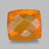 16x15 Baguette Checkerboard Fire Opal 14ct