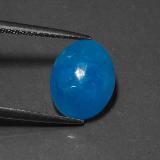 6 ct Opaque Oval Cabochon Hemimorphite 12x9.5