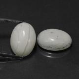 12 ct Opaque Oval Cabochon Howlite 14.5x10.5mm
