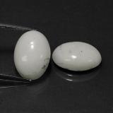 11 ct Opaque Oval Cabochon Howlite 14.5mm x 10.5