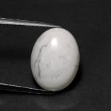 16.5x12.5 Oval Cabochon Howlite 8ct