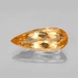 18x7.5 Pear Facet Imperial Topaz 5ct