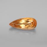 16.5x7mm Pear Facet Imperial Topaz 6ct