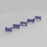 5x3mm Iolite 1ct Octagon Facet in Violet