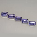 1.5 carat Violet Octagon Facet Iolite 5mm x 3