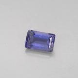 6mm x 4 Octagon Facet Iolite 0.5ct