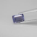 0.5 carat Violet Blue Octagon Facet Iolite 6x4mm