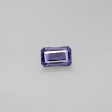 0.5 carat Violet Blue Octagon Facet Iolite 6x4mm