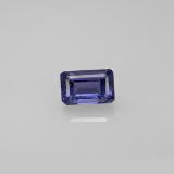 6mm x 4 Iolite 0.6ct Octagon Facet in Violet Blue