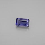 0.5 carat Violet Blue Octagon Facet Iolite 6mm x 4mm