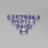 5mm x 3mm Iolite 2ct Oval Facet in Violet Blue