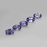 5mm x 3 Oval Facet Iolite 1ct