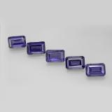 6x4mm Iolite 2.5ct Octagon Facet in Violet Blue