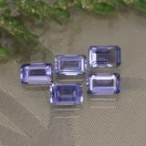 6mmx4mm Iolite 2.5ct Octagon Facet in Violet Blue