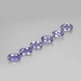 5mmx3mm Iolite 1ct Oval Facet in Violet Blue