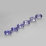 5mm x 3 Iolite 1ct Oval Facet in Violet Blue