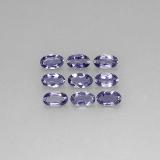 1.5 carat Violet Blue Oval Facet Iolite 5x3
