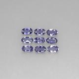 5mmx3mm Iolite 1.5ct Oval Facet in Violet Blue