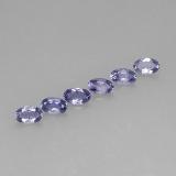 1.5 ct VS Oval Facet Iolite 5mmx3mm