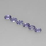 0.9 ct VS Oval Facet Iolite 5mm x 3mm
