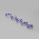 5mmx3mm Oval Facet Iolite 1ct