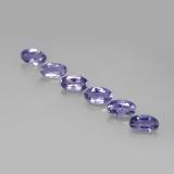 5mmx3mm Oval Facet Iolite 1ct