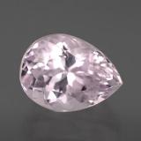 4 carat Pink Pear Facet Kunzite 11.5mm x 8.5