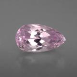 4 carat Pink Pear Facet Kunzite 12.5mm x 7