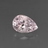 4 ct VVS-VS Pear Facet Kunzite 11.5mmx8mm