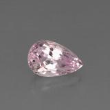 6 carat Pink Pear Facet Kunzite 14x9mm