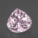 5 carat Pink Pear Facet Kunzite 10x10mm