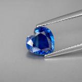 2 carat Blue Heart Facet Kyanite 8mmx8mm