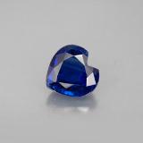 2 carat Blue Heart Facet Kyanite 8x8mm